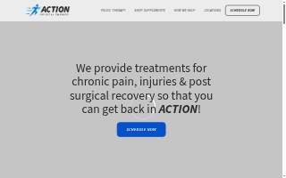 Action Physical Therapy & Chiropractor of Royal Palm Beach website