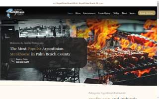 Asador Patagonia website