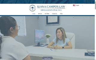Iliana Campos Law Firm of Royal Palm Beach website