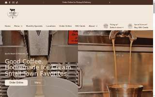 American Honey Creamery and Coffee Co. website