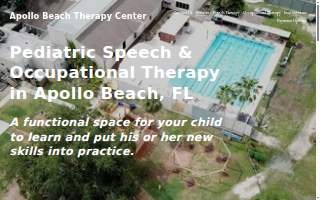 Apollo Beach Therapy Center website