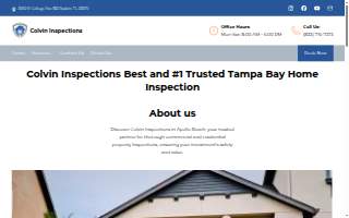 Colvin Inspections website