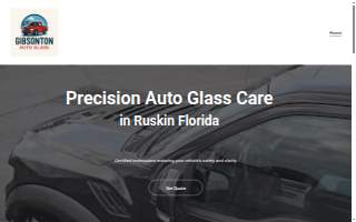 Gibsonton Auto Glass website