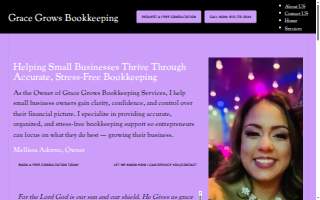 Grace Grows Bookkeeping Services, LLC website