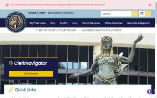 Hillsborough County Tax Collector of Ruskin website
