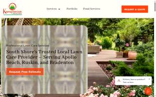 Kompanion Lawn Care website