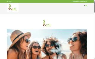 The 41 Smoke Shop website