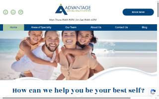 Advantage Mental Health Center website
