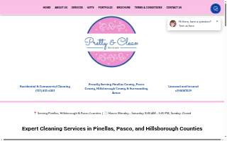 Pretty & Clean Services LLC of Safety Harbor website