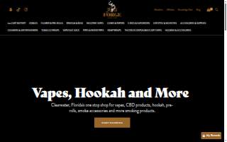The Forge Smoke Shop website