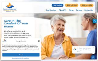 Castle Comfort Homecare LLC website