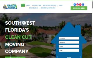 Eagle Moving website