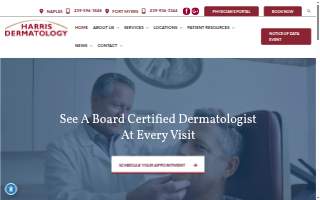 Harris Dermatology website