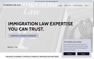 Olubunmi Law, PLLC website