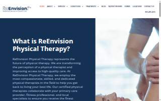 ReEnvision Physical Therapy - Gulf Coast Town Center website