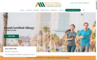 Asthma & Allergy Associates of Florida - W. Boca Raton website