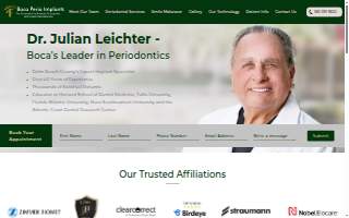 Boca Perio Implants: Dr. Julian C. Leichter, DMD website