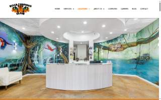 Boca Tanning Club Coral Springs website