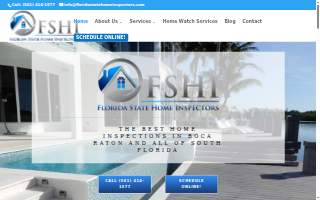 Florida State Home Inspectors website