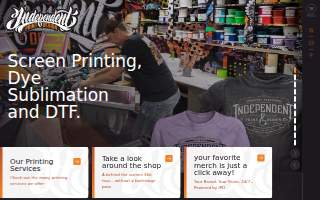 Independent Print & Design of Sandalfoot Cove website