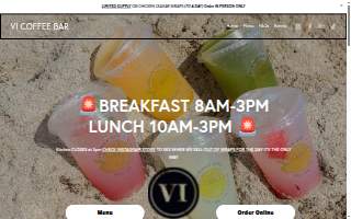 VI Coffee Bar website