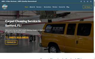 2M Carpet Cleaning of Sanford website
