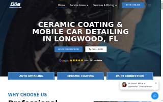 Dos Detailing website