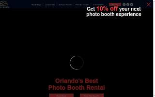 Magic Booth Photo of Sanford website