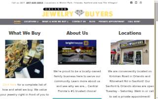 Orlando Jewelry Buyers website