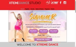 Xtreme Dance website