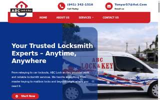 ABC Lock an Key website