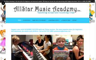 AllStar Music Academy Inc website