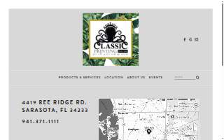 Classic Printing website