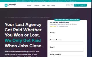 Competitive Edge Consulting - Sarasota Marketing Agency website
