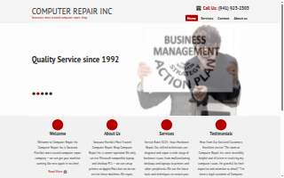 Computer Repair Inc website