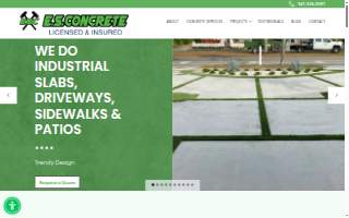 Eric Schroeder Concrete website