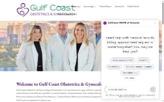 Gulf Coast Obstetrics and Gynecology website