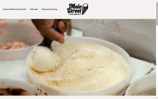 Main Street Creamery website