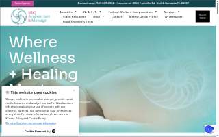 SRQ Acupuncture & Massage website