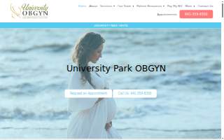 University Park OBGYN of Sarasota website