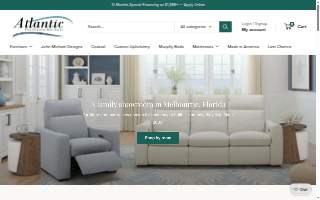 Atlantic Fine Furniture & Mattress website