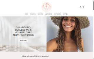 Beach Darling Sunless website
