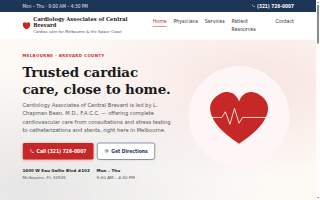 Brevard Cardiology Group - Melbourne website