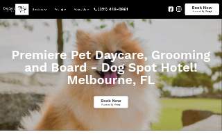 Dog Spot Hotel website