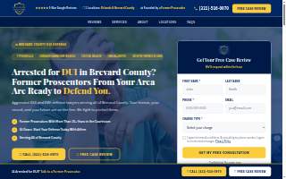 DUI Lawyers Shield Firm website