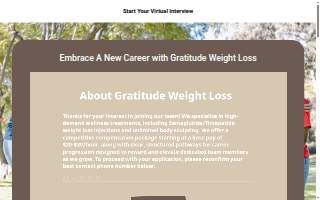 Gratitude Weight Loss of Satellite Beach website