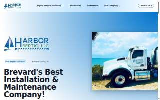 Harbor Septic LLC of Satellite Beach website