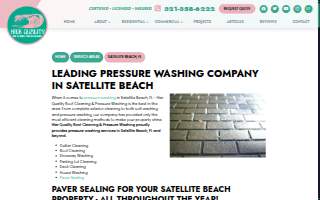 Hier Quality Roof Cleaning & Pressure Washing website
