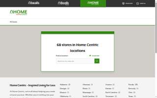 Home Centric website