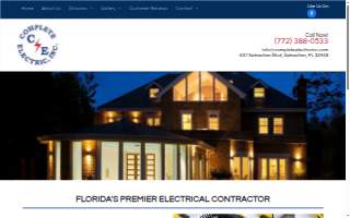 Complete Electric website